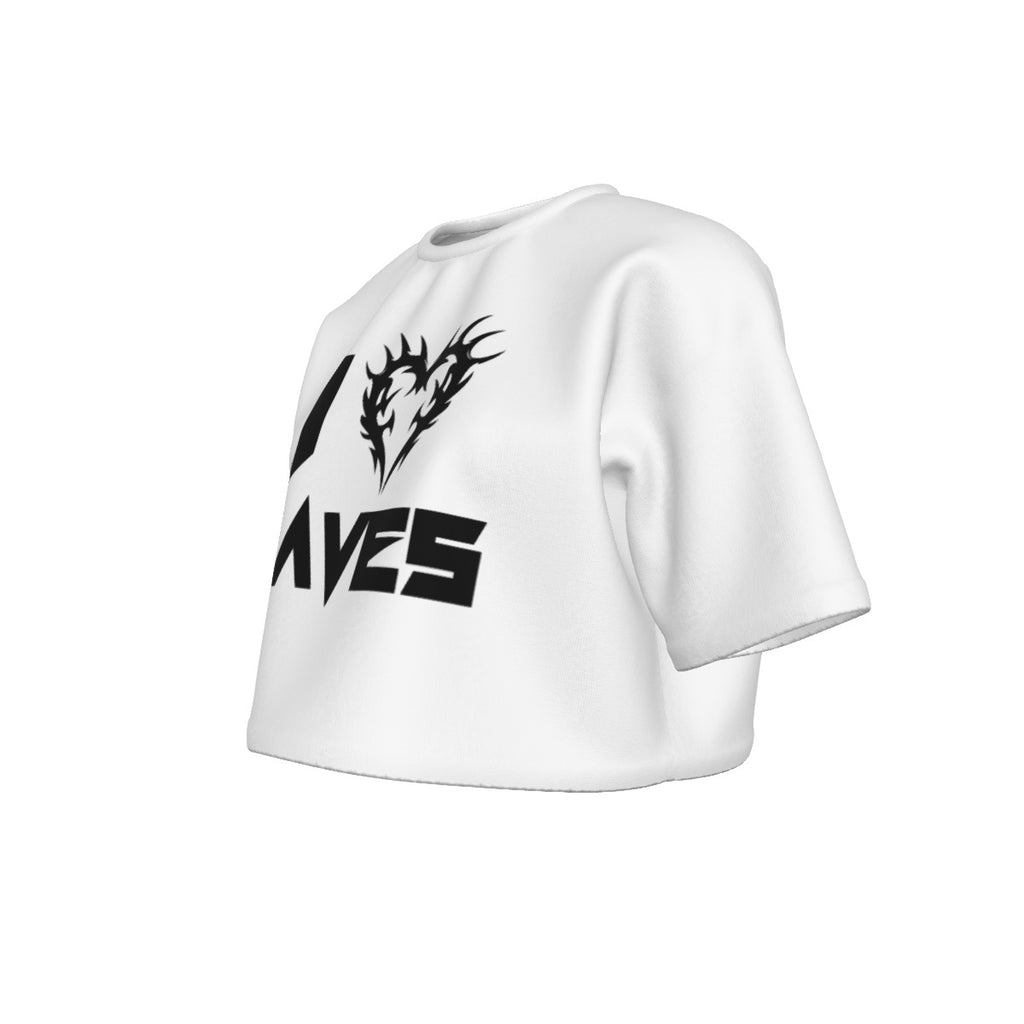 I Heart Raves Crop Top